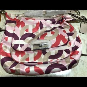 NWT Coach Chainlink Hobo